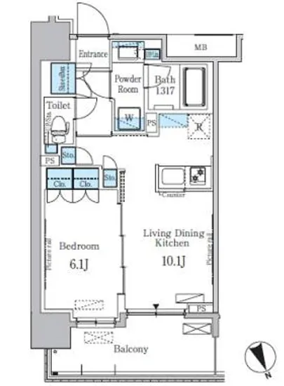 パークアクシス浅草・田原町 204