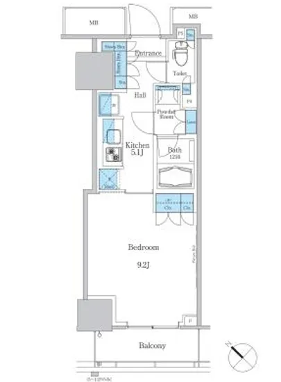 パークアクシス滝野川ラ ブリーズ 1005