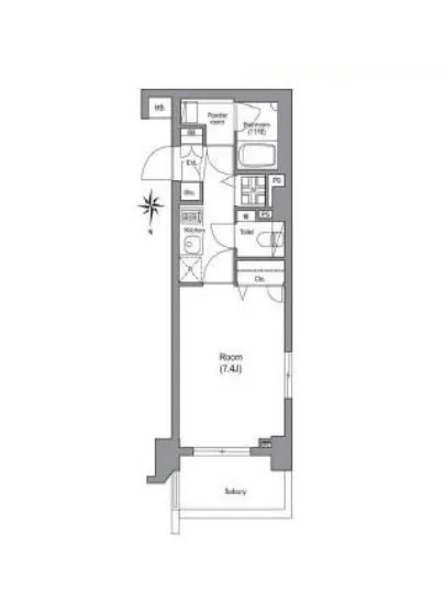 ラグジュアリーアパートメント白金 201