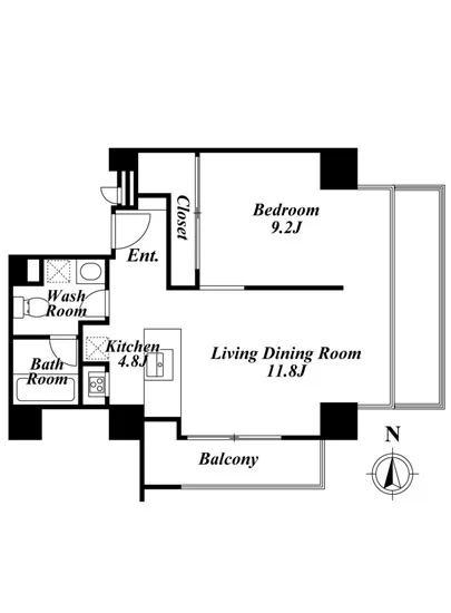 KDXレジデンス四谷 901