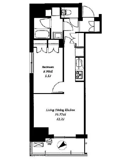 フレンシア浅草橋 1202