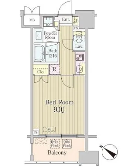 グランパレス東京八重洲アベニュー 807