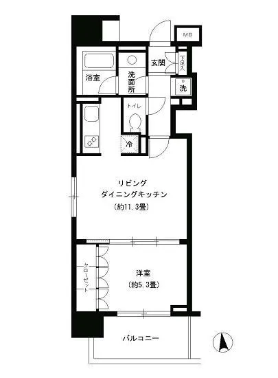 KDXレジデンス芝公園 901