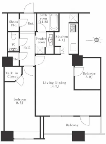 ラグナタワー 2204