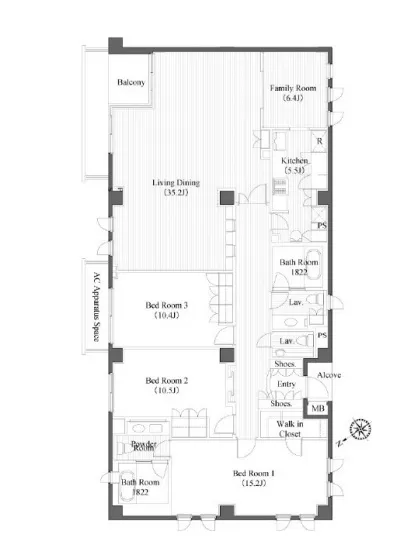 ウィンザーハウス広尾 301