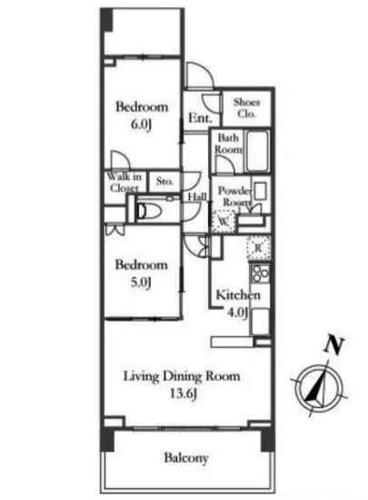 プラウドシティ阿佐ヶ谷 B-2階