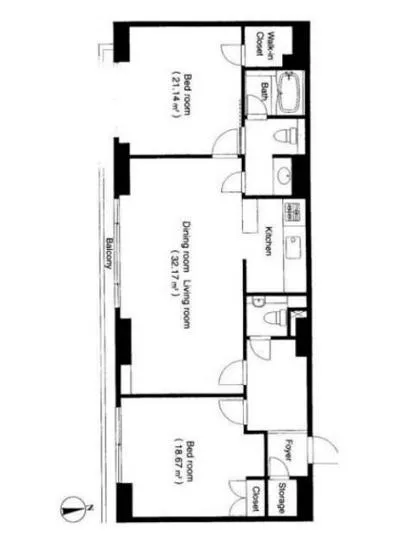 グリーンコート麻布十番 602