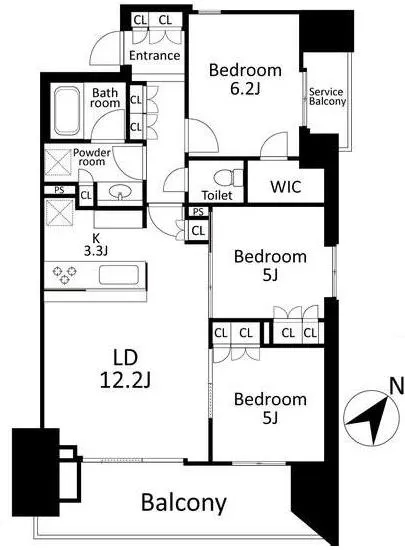 ザ・パークハウス赤坂レジデンス 1004