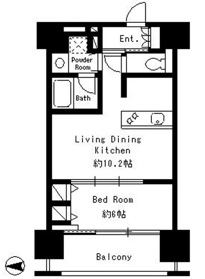パークキューブ東品川 817