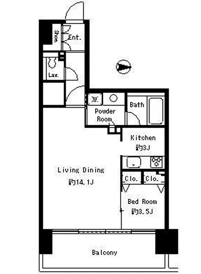 パークキューブ東品川 1006