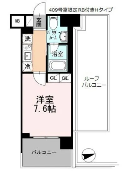 カスタリア大森3 409