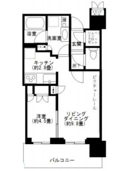 ザ・パークハウス晴海タワーズ クロノレジデンス 2219