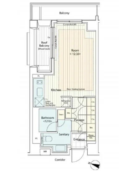 カスタリア新宿夏目坂 307