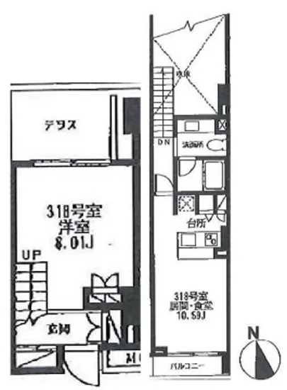 カスタリア戸越 318
