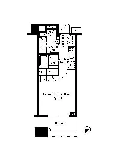 パークアクシス青山骨董通り 201
