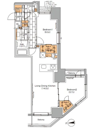 ザ・パークハビオ上野 301