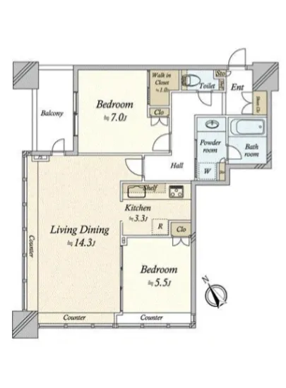 アウルタワー 31F