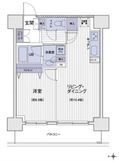 エスティメゾン大島 1304