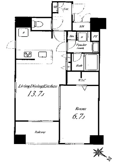 アヴェニール東麻布 203