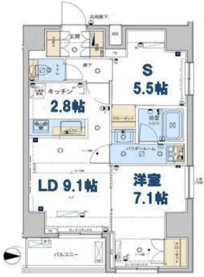 ジェノヴィア東日本橋駅前グリーンヴェール 1101