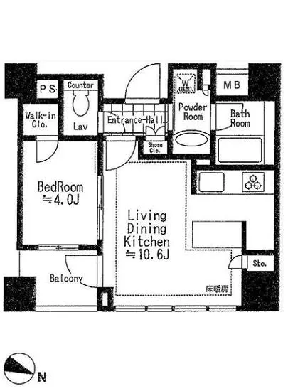 ディアクオーレ乃木坂 403