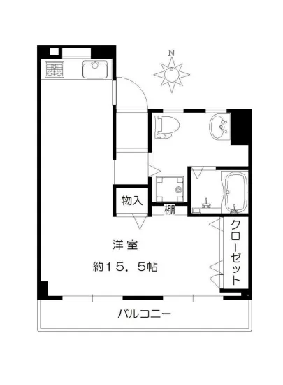 高輪グリーンマンション 205