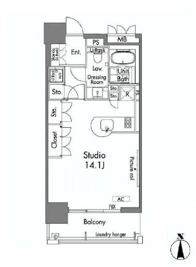 エステマール芝公園 1203