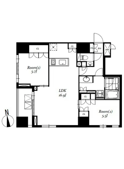 レジディア日本橋馬喰町3 805