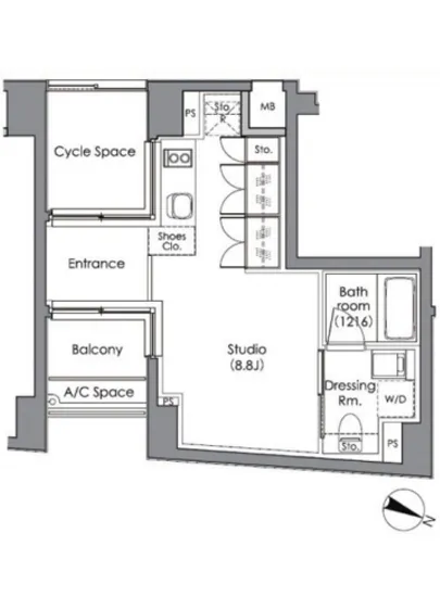 パークハビオ駒沢大学 601