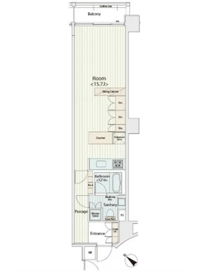 カスタリア八丁堀 606