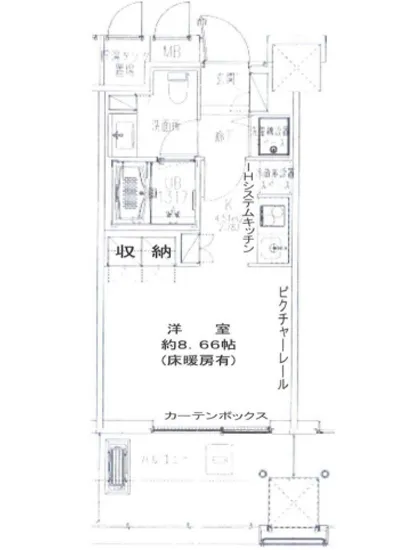 セントラルパークタワー・ラ・トゥール新宿 1516