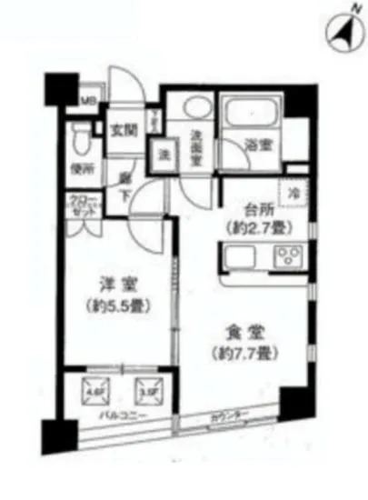 ノールフラット南麻布 301