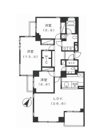 代官山桜の丘 201