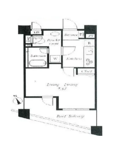 ベルメゾン六本木タワーズ 1102