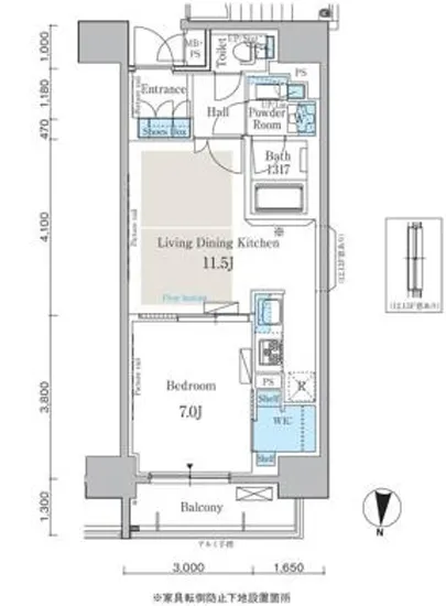 パークアクシス日本橋本町 404