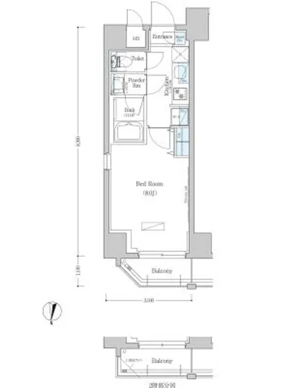 アーバネックス清澄白河2 E-305
