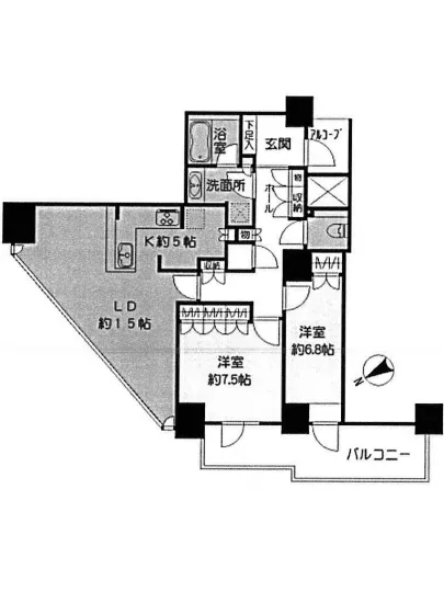 ビーコンタワーレジデンス 3301