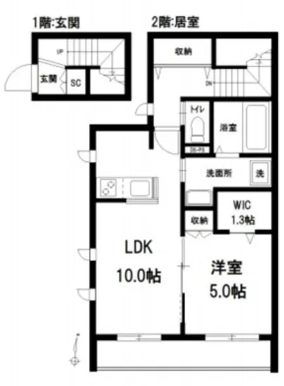 仮称)上落合3丁目へーベルメゾン 201