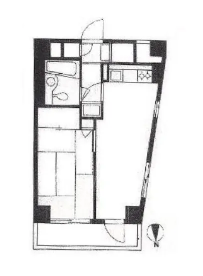 三田スカイハイツ 2階