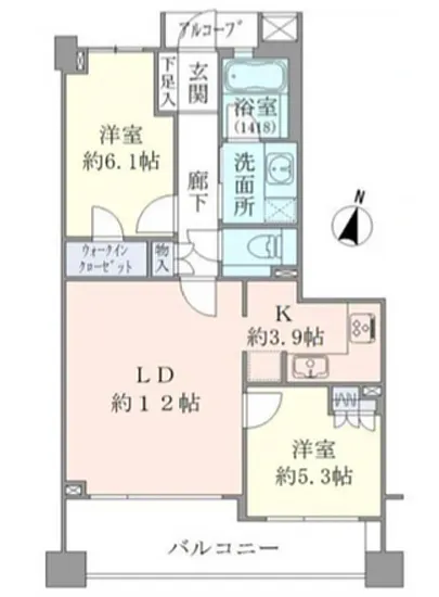 ブリリア外苑出羽坂 602