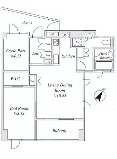 ドム麻布台ルミネス 6F