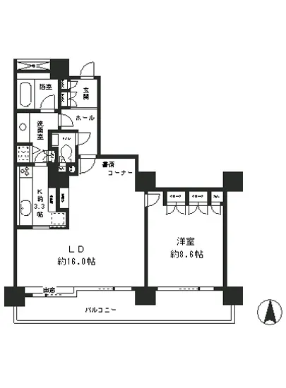 リバーポイントタワー 1406