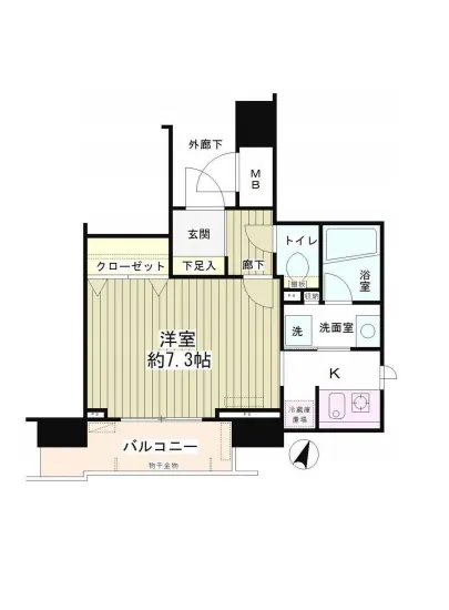 アクアヴィラ品川 405
