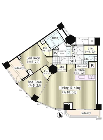 パークコート元麻布ヒルテラス 304