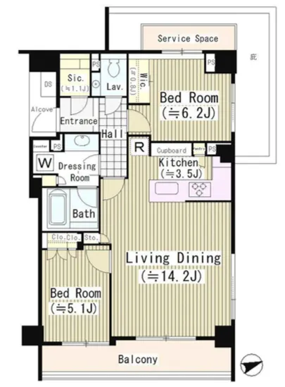パークコート元麻布ヒルテラス 207