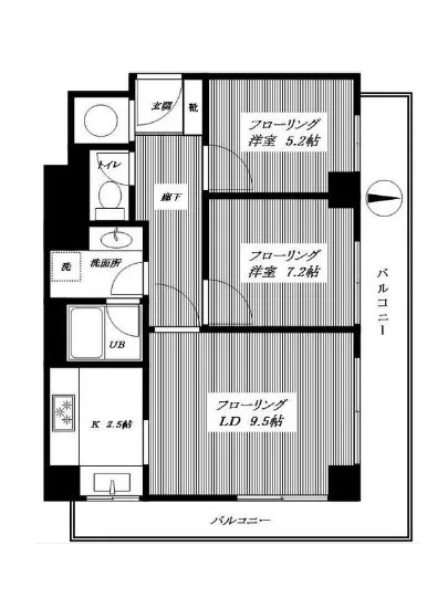 高輪ロイヤルマンション 204