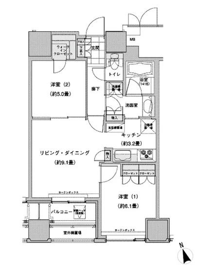 ウエストパークタワー池袋 607