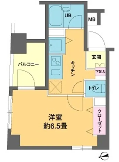 カスタリア新富町3 1102