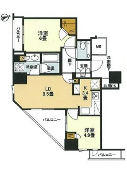 ザ・パークハウス品川荏原町 1303
