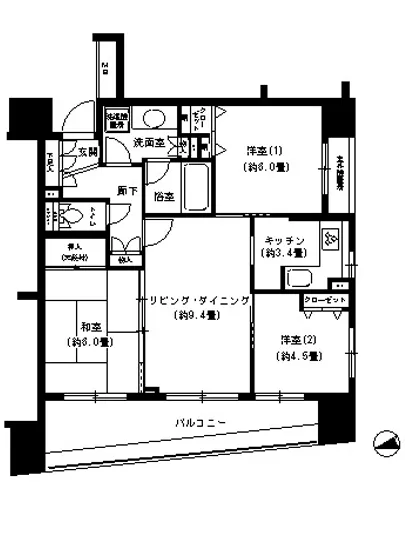 パークキューブ浅草田原町 1304